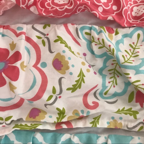 The Peanutshell Mila Crib Bedskirt - Picture 5 of 6